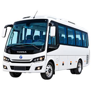 Temsa Prestij 27 kişilik minibüs servis ve bakım hizmeti